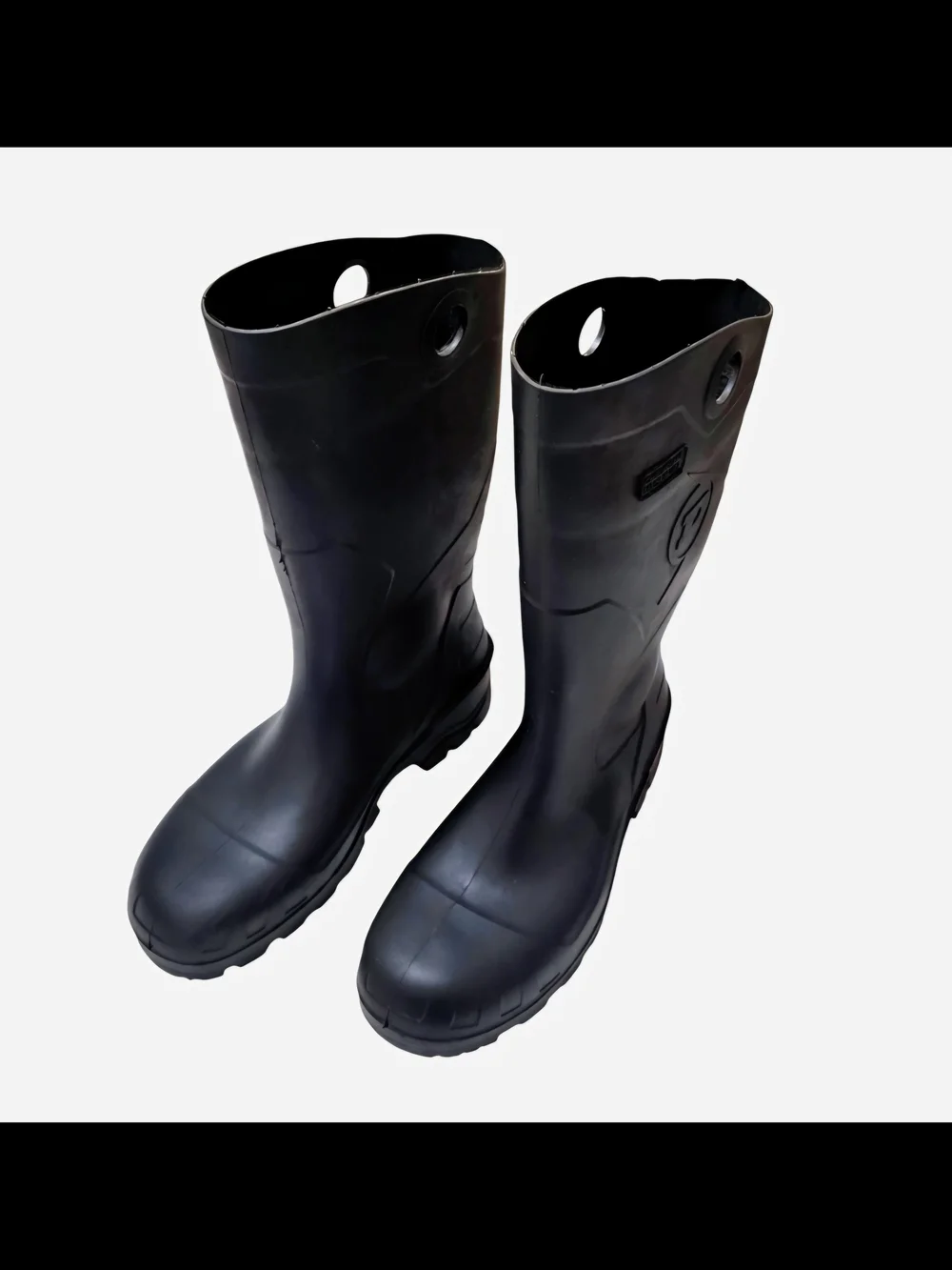Dunlop Chesapeake Men Sz. 11 Women Sz. 13 Black Rubber Boots